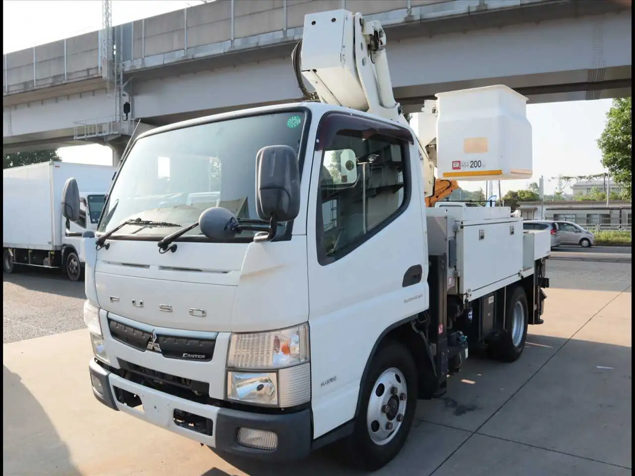 三菱 キャンター 小型 高所・建柱車 高所作業車 TPG-FEA50 の中古トラック【車両No.192578】