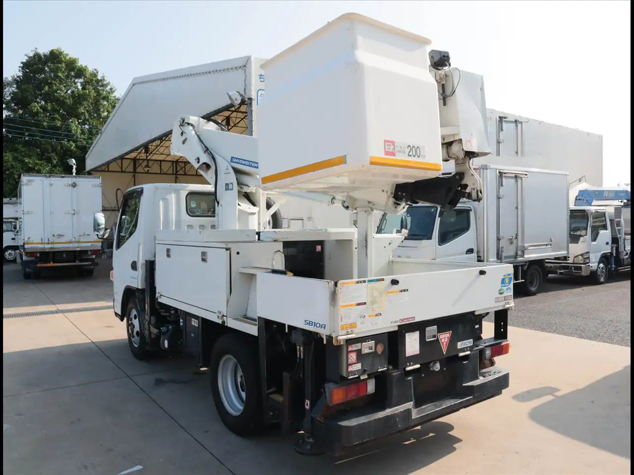 三菱 キャンター 小型 高所・建柱車 高所作業車 TPG-FEA50の中古トラック画像5