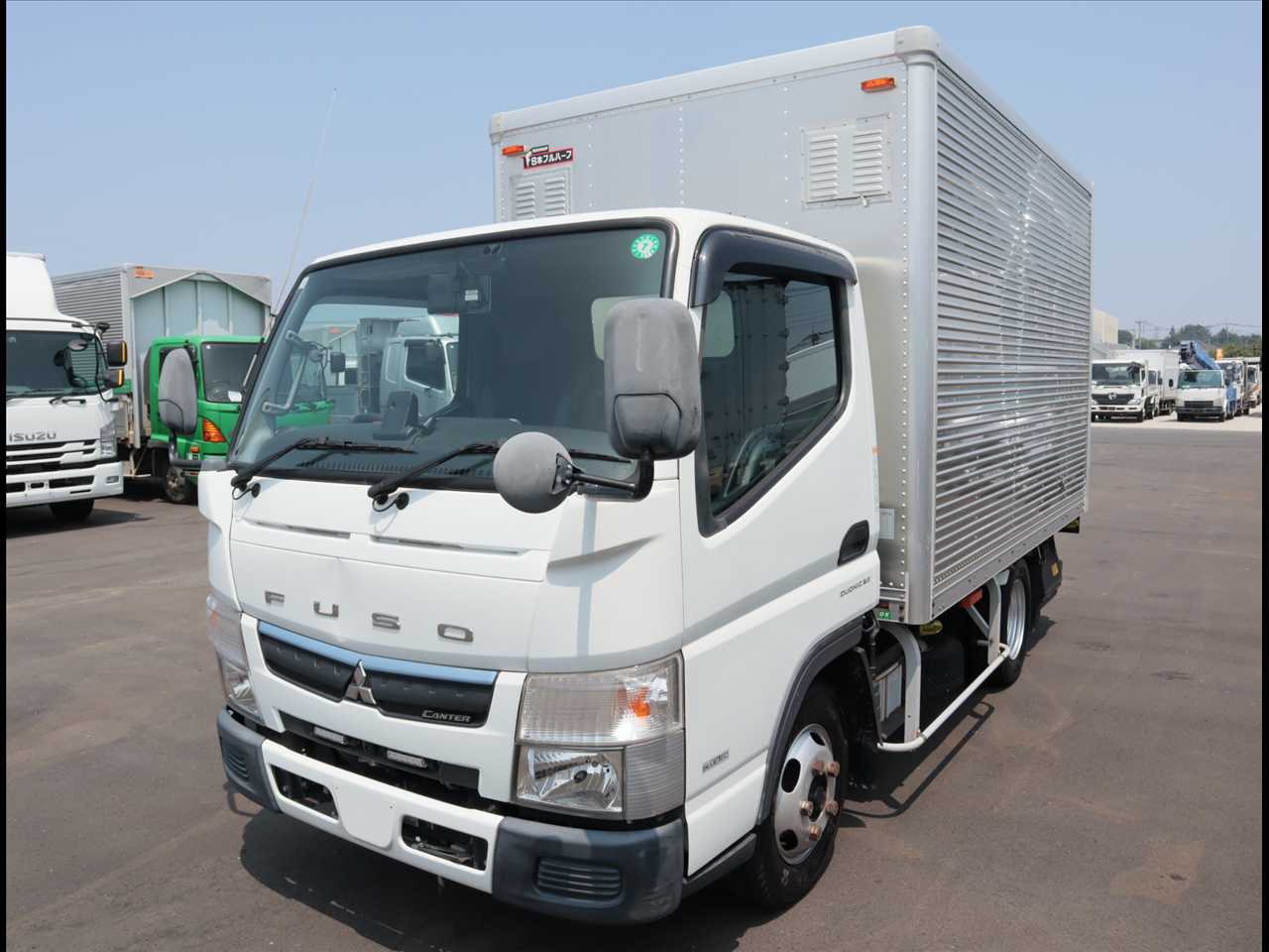三菱 キャンター 小型 アルミバン サイドドア TPG-FBA20 の中古トラック【車両No.136763】