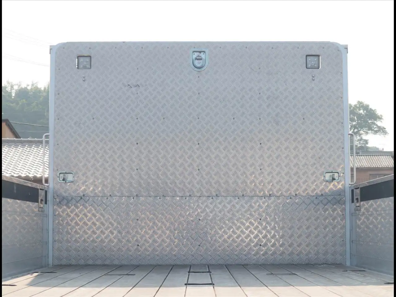 三菱 ファイター 中型/増トン 平ボディ アルミブロック ベッドの中古トラック画像6