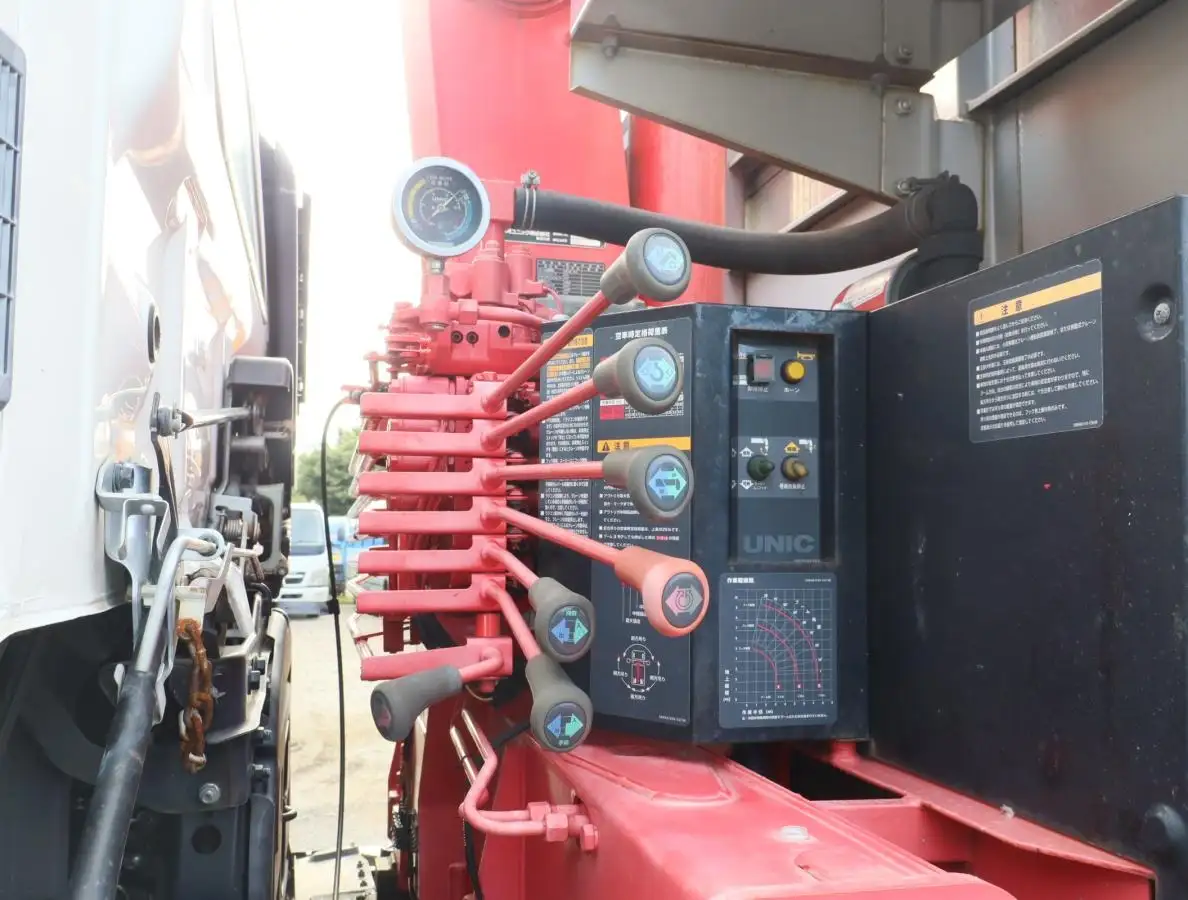 日野 レンジャー 中型/増トン クレーン付 アルミブロック 3段の中古トラック画像9