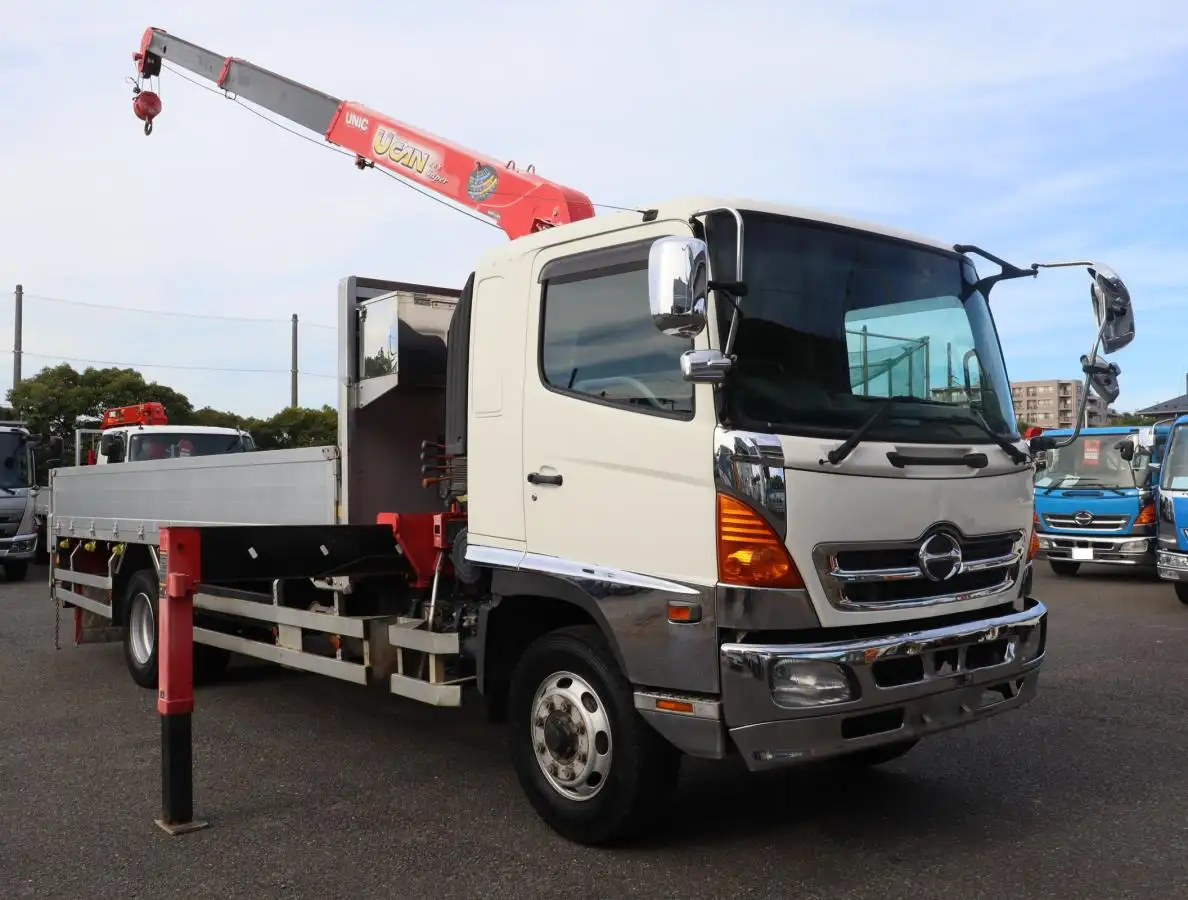 日野 レンジャー 中型/増トン クレーン付 アルミブロック 3段の中古トラック画像2