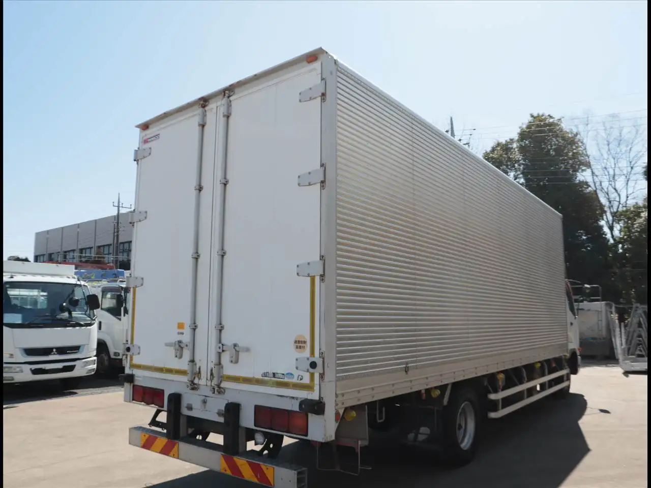 三菱 ファイター 中型/増トン アルミバン QKG-FK72FZ H25の中古トラック画像3