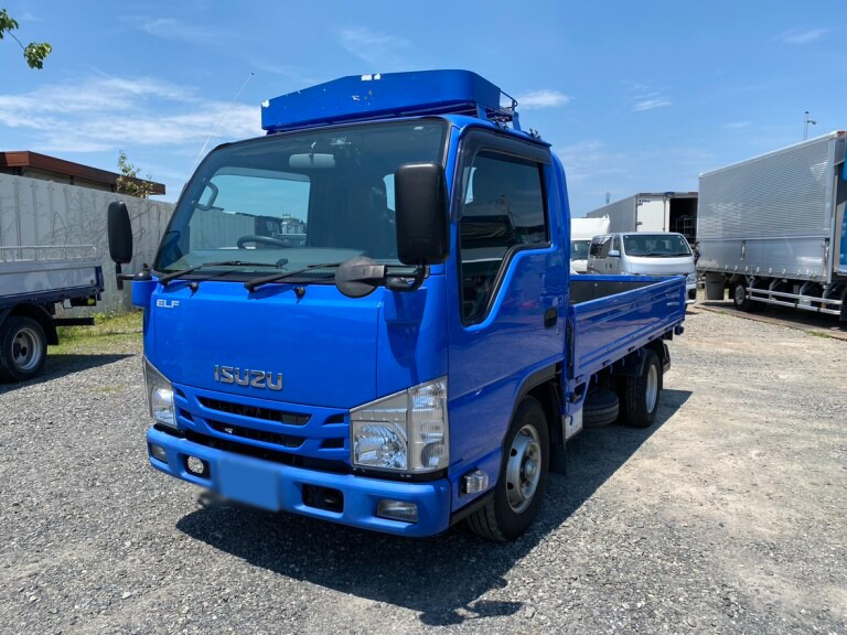 いすゞ エルフ 小型 平ボディ 床鉄板 TKG-NJR85A の中古トラック【車両No.111128】