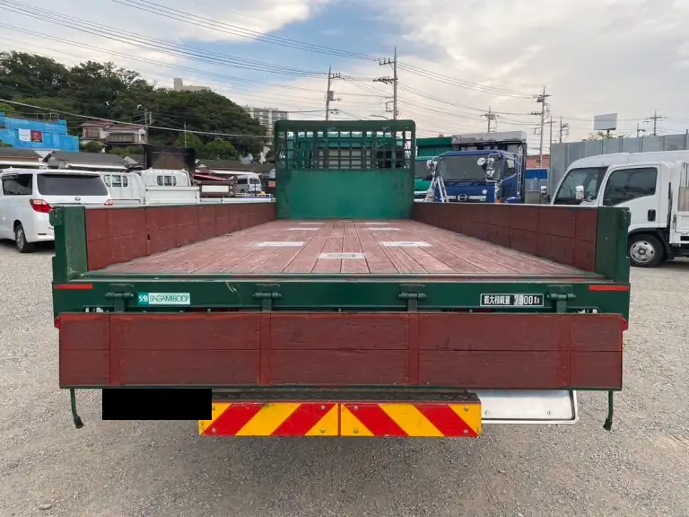 三菱 ファイター 中型/増トン 平ボディ ベッド QKG-FK62FZの中古トラック画像6