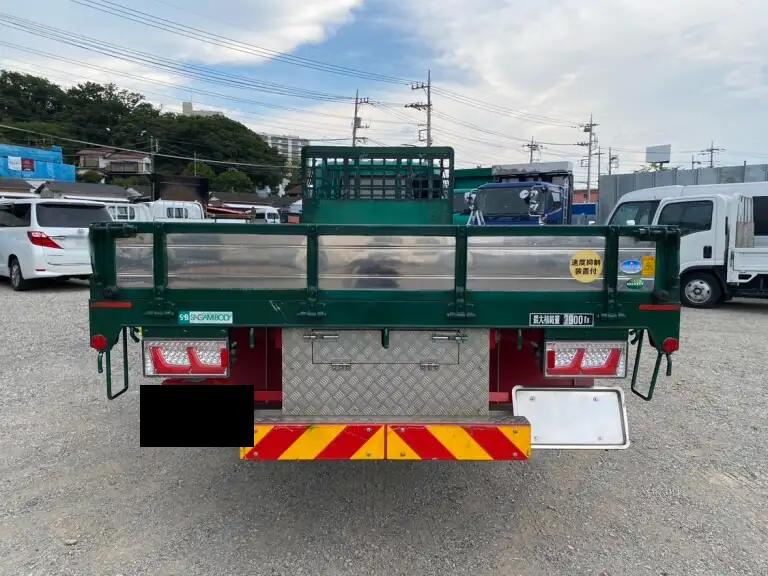 三菱 ファイター 中型/増トン 平ボディ ベッド QKG-FK62FZの中古トラック画像4