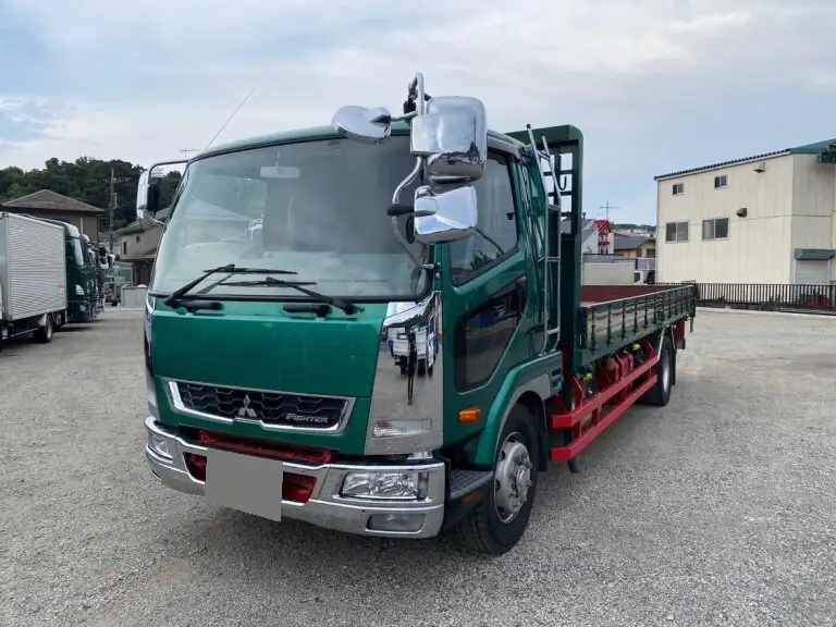 三菱 ファイター 中型/増トン 平ボディ ベッド QKG-FK62FZ の中古トラック【車両No.192473】
