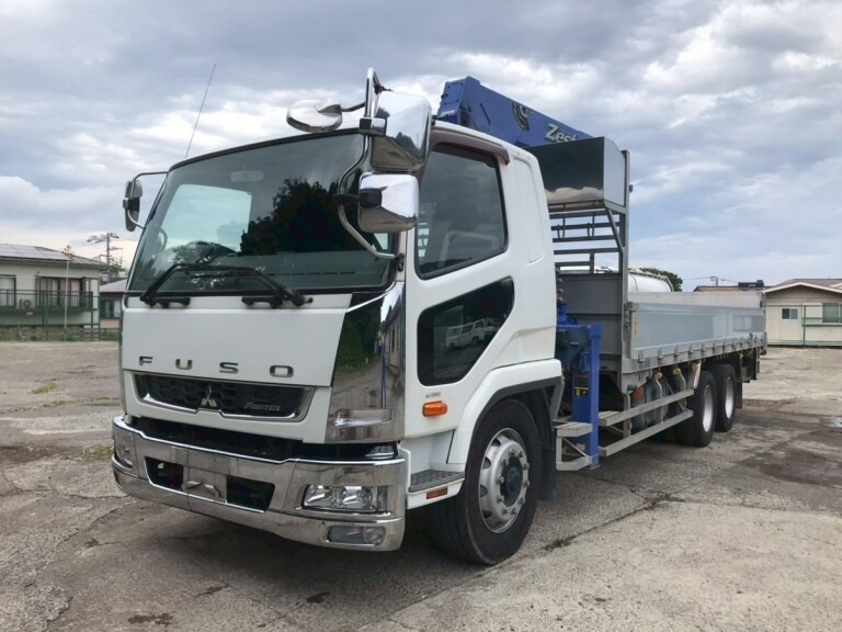 三菱 ファイター 中型/増トン クレーン付 4段 ラジコン の中古トラック【車両No.93740】