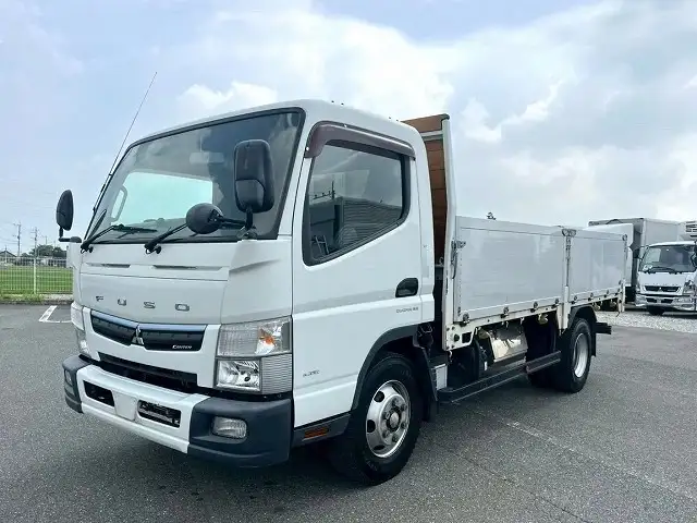 三菱 キャンター 小型 平ボディ 床鉄板 アルミブロック の中古トラック【車両No.192349】