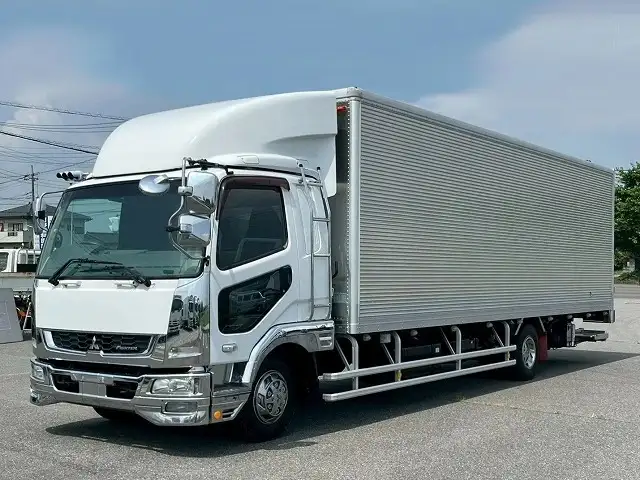 三菱 ファイター 中型/増トン アルミバン パワーゲート エアサスの中古トラック画像1