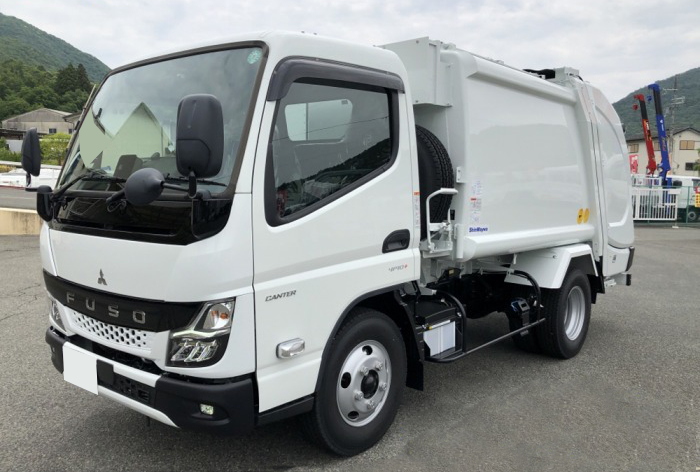 三菱 キャンター 小型 パッカー車