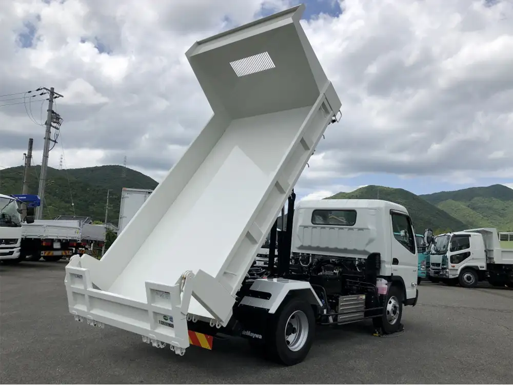 三菱 キャンター 小型 ダンプ ローダー 2PG-FEBM0の中古トラック画像4