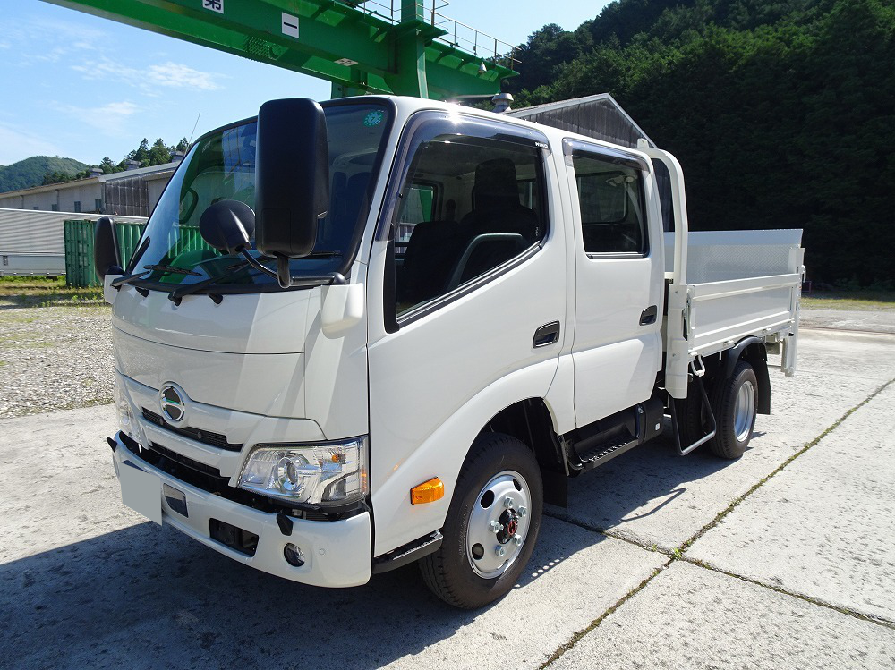 日野 デュトロ 小型 平ボディ セミロング
