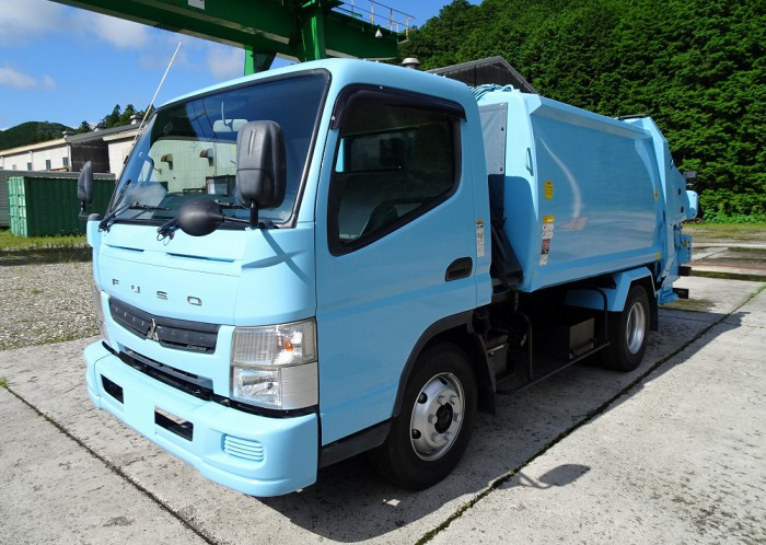 三菱 キャンター 小型 パッカー車