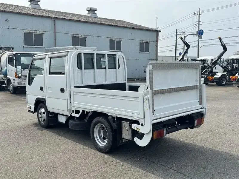いすゞ エルフ 小型 平ボディ Wキャブ パワーゲートの中古トラック画像4
