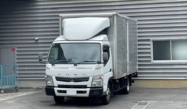 三菱 キャンター 小型 アルミバン パワーゲート サイドドア の中古トラック【車両No.192680】