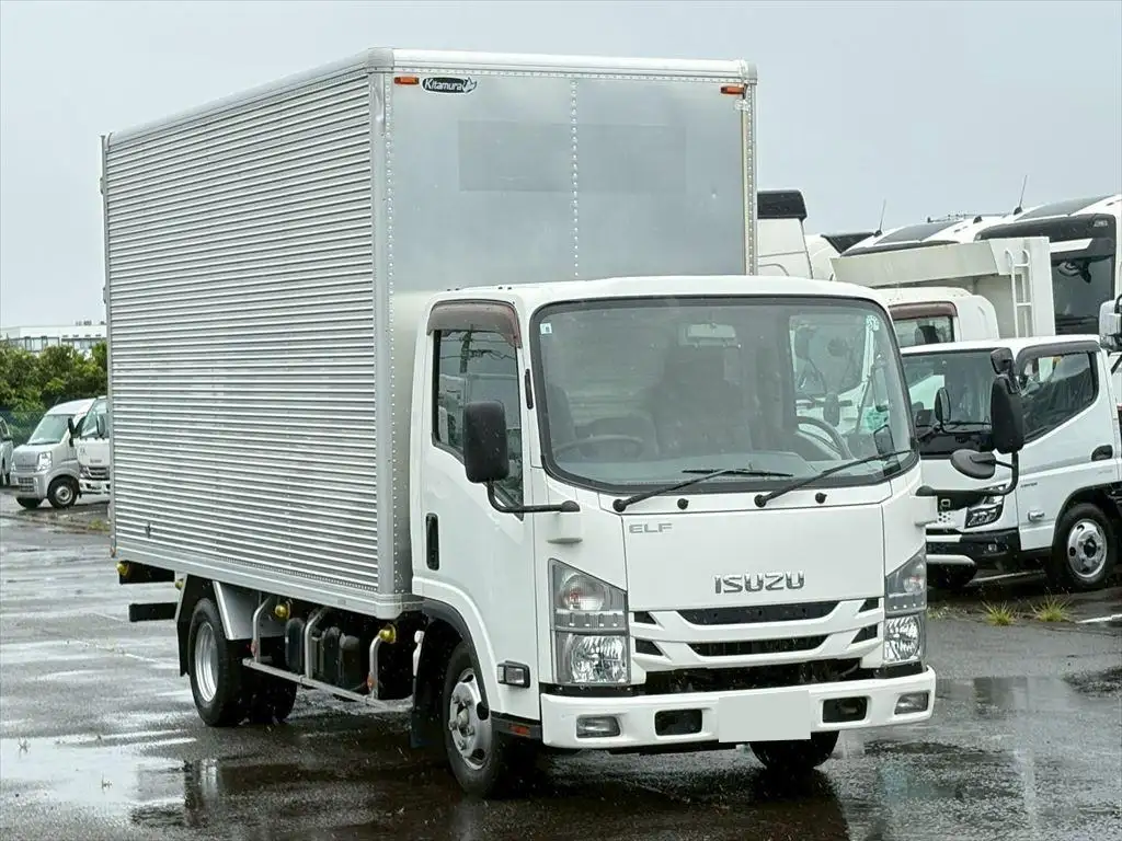 いすゞ エルフ 小型 アルミバン TRG-NLR85AN H27の中古トラック画像3