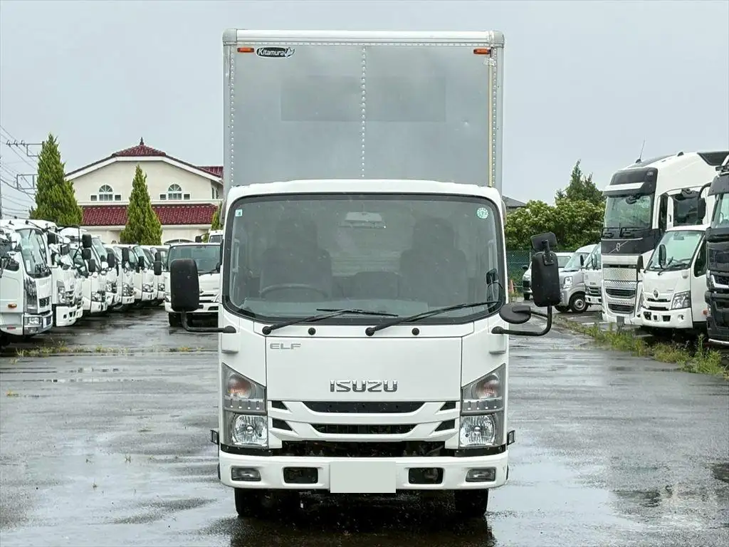 いすゞ エルフ 小型 アルミバン TRG-NLR85AN H27の中古トラック画像2
