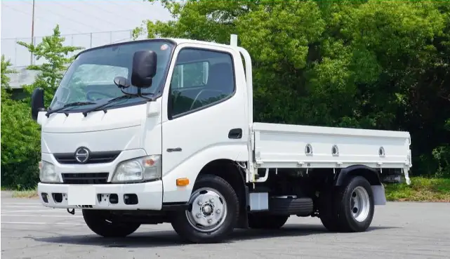 日野 デュトロ 小型 平ボディ 床鉄板 TKG-XZC605M の中古トラック【車両No.192232】