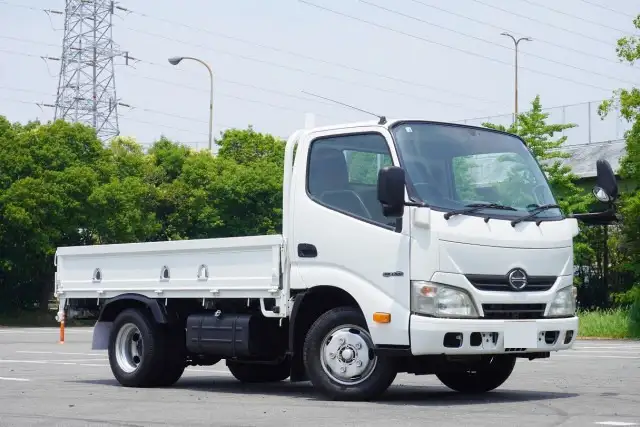 日野 デュトロ 小型 平ボディ 床鉄板 TKG-XZC605Mの中古トラック画像2