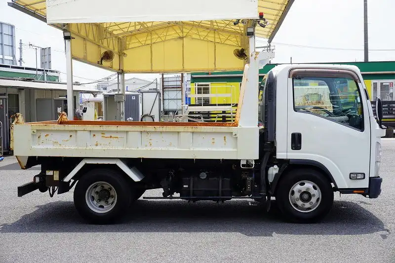 いすゞ エルフ 小型 ダンプ ローダー 強化の中古トラック画像2