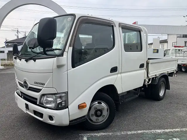日野 デュトロ 小型 平ボディ Wキャブ TKG-XZU605M の中古トラック【車両No.192791】