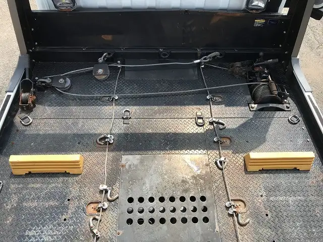 三菱 キャンター 小型 車両重機運搬 ラジコン ウインチの中古トラック画像8
