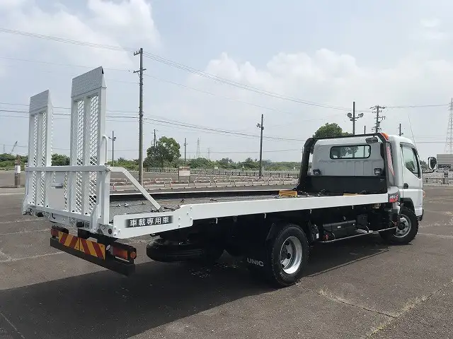三菱 キャンター 小型 車両重機運搬 ラジコン ウインチの中古トラック画像2