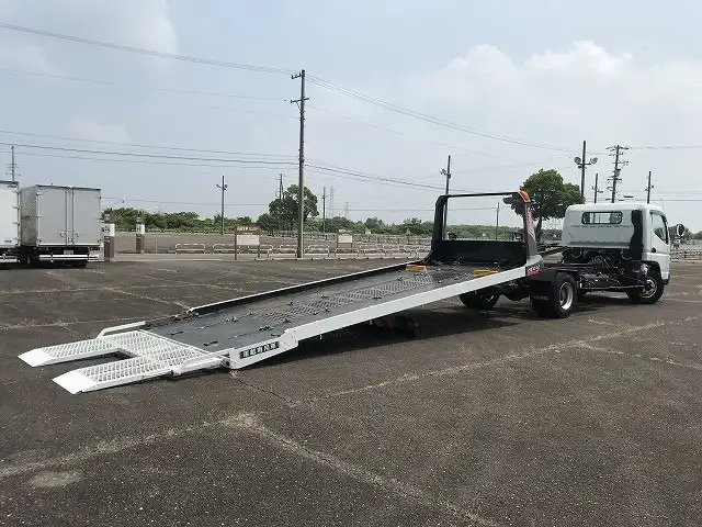 三菱 キャンター 小型 車両重機運搬 ラジコン ウインチの中古トラック画像5