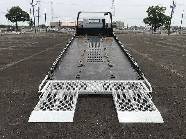 三菱 キャンター 小型 車両重機運搬 ラジコン ウインチの中古トラック画像6