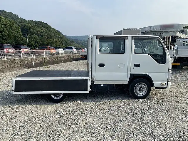 いすゞ エルフ 小型 平ボディ Wキャブ TRG-NHR85Aの中古トラック画像6