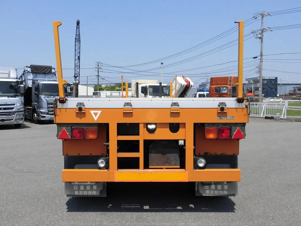 日通 国産車その他 トレーラー/その他 トレーラー 3軸 1デフの中古トラック画像4