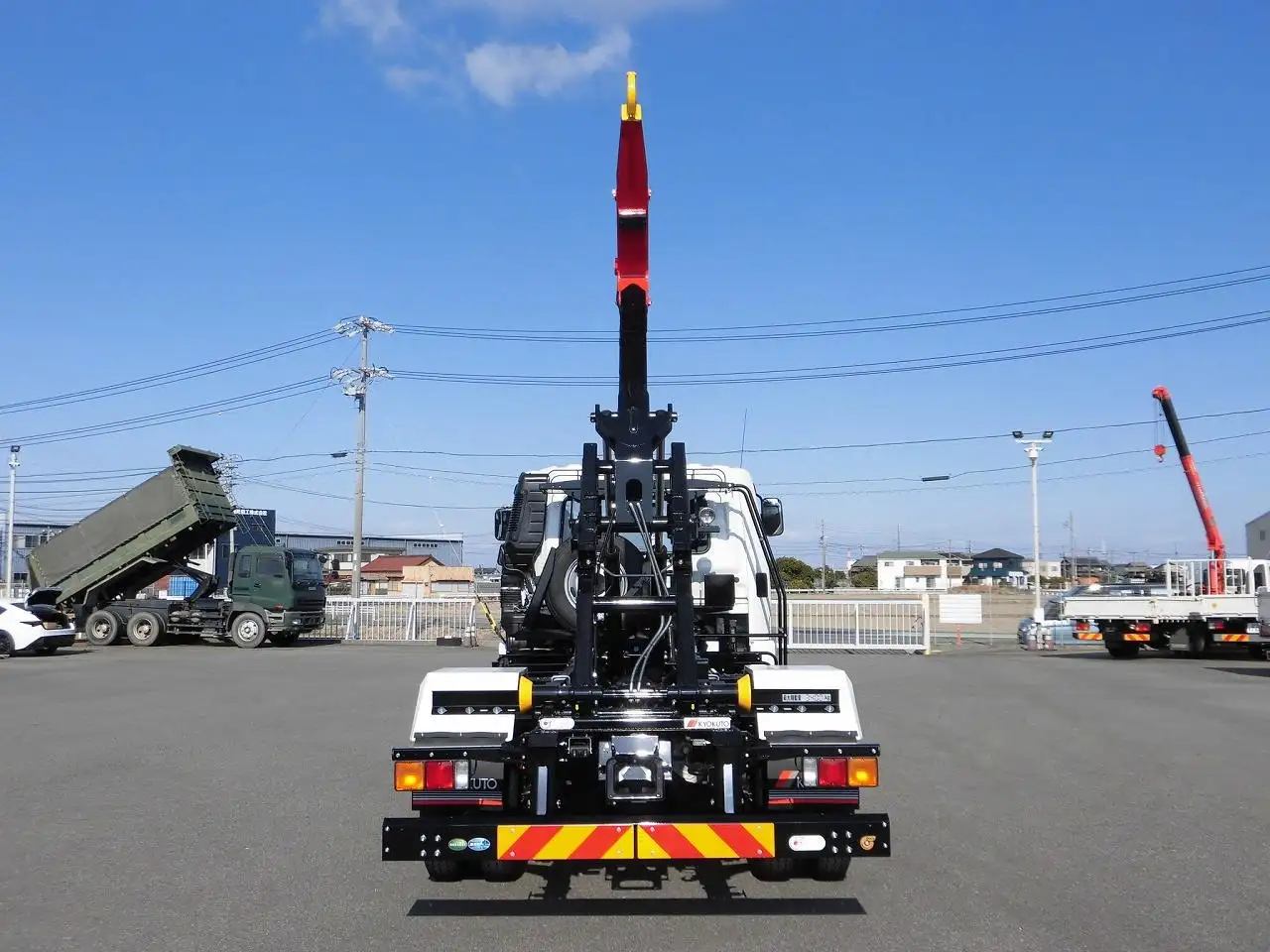 三菱 ファイター 中型/増トン アームロール ツインホイスト 2KG-FK72Fの中古トラック画像7