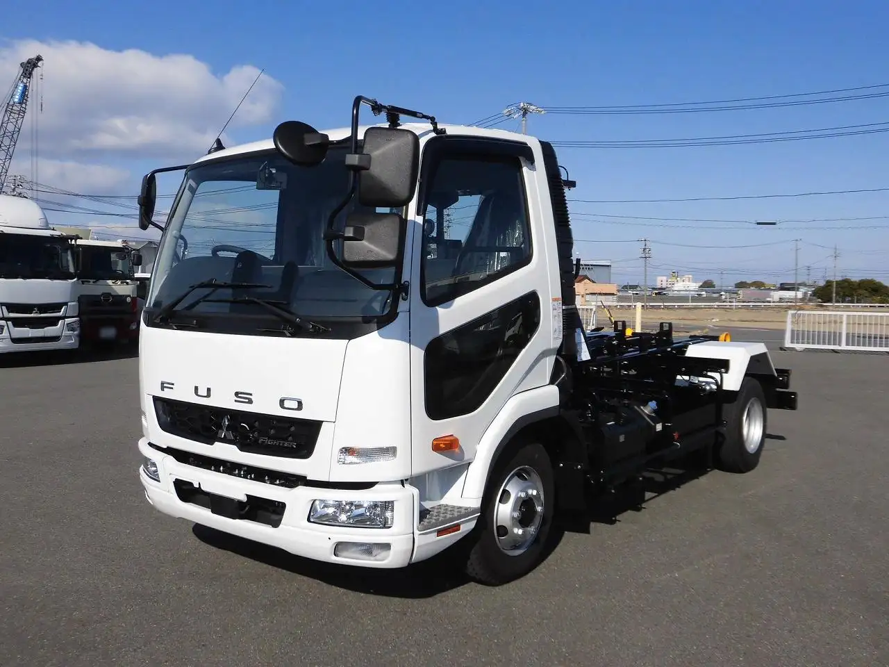 三菱 ファイター 中型/増トン アームロール ツインホイスト 2KG-FK72F の中古トラック【車両No.192767】