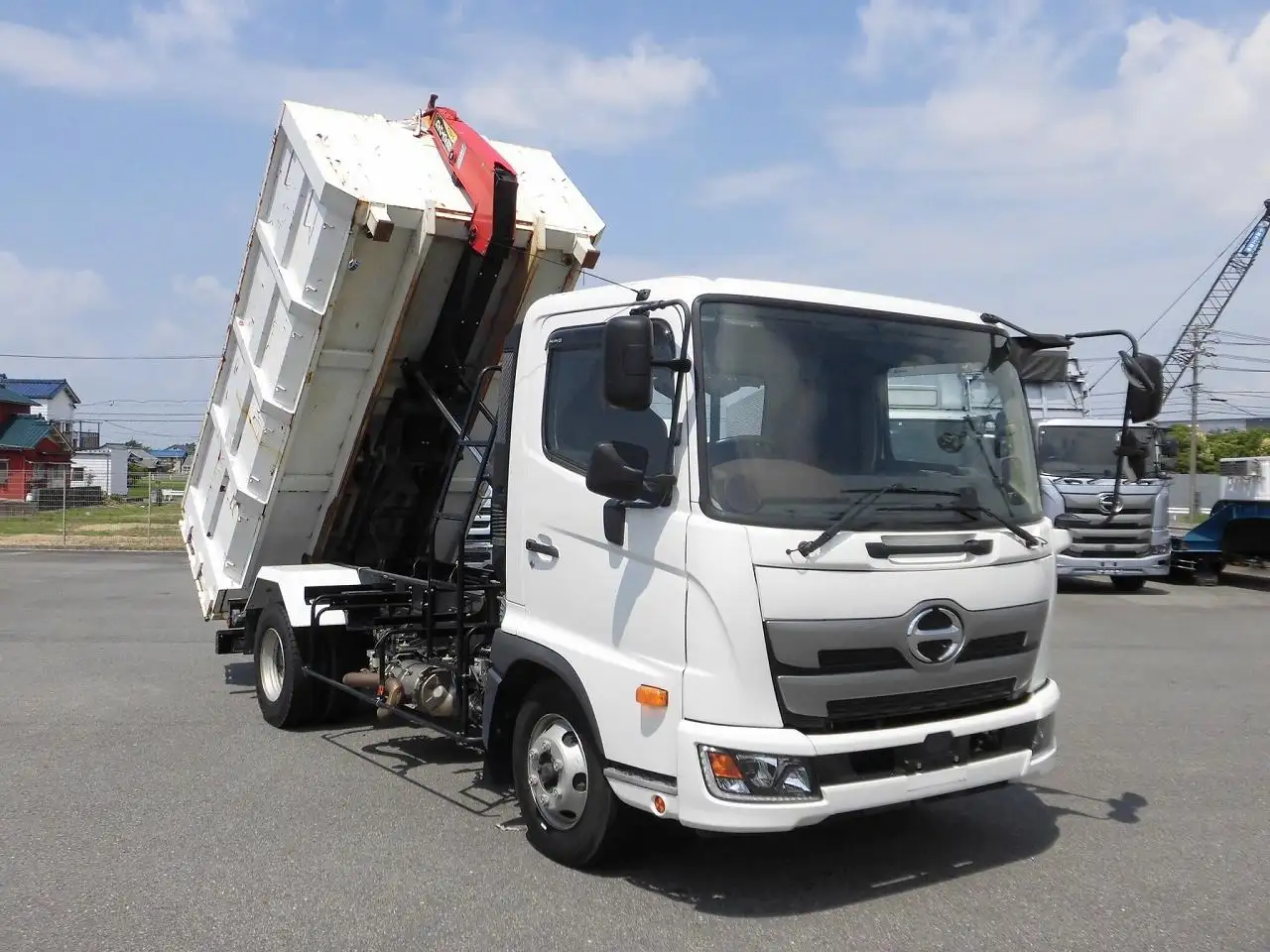 日野 レンジャー 中型/増トン アームロール コンテナ付き ツインホイストの中古トラック画像5