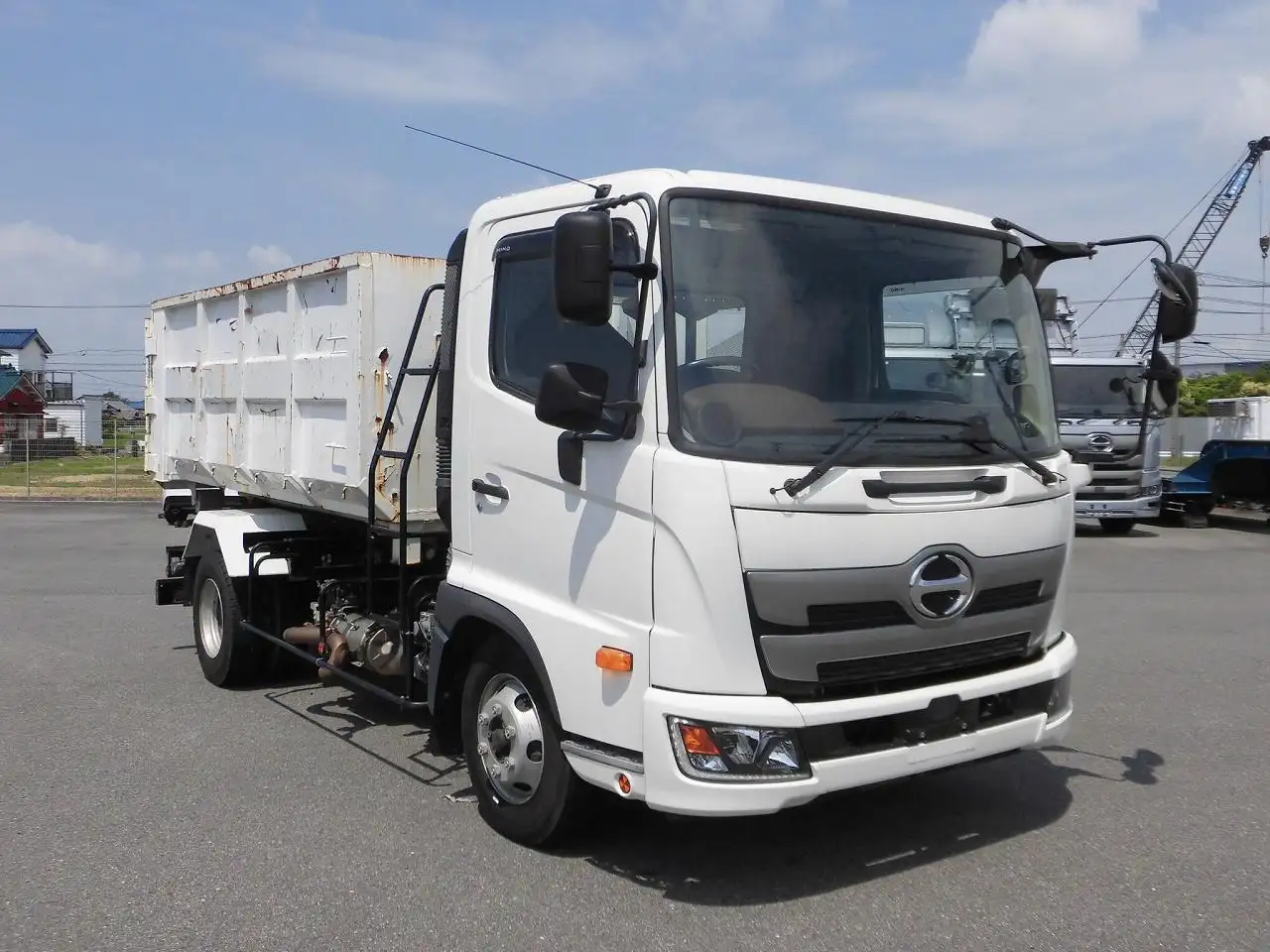 日野 レンジャー 中型/増トン アームロール コンテナ付き ツインホイストの中古トラック画像2