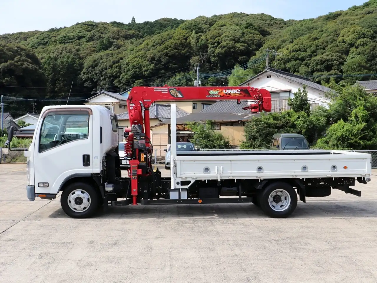 いすゞ エルフ 小型 クレーン付 4段 ラジコンの中古トラック画像5