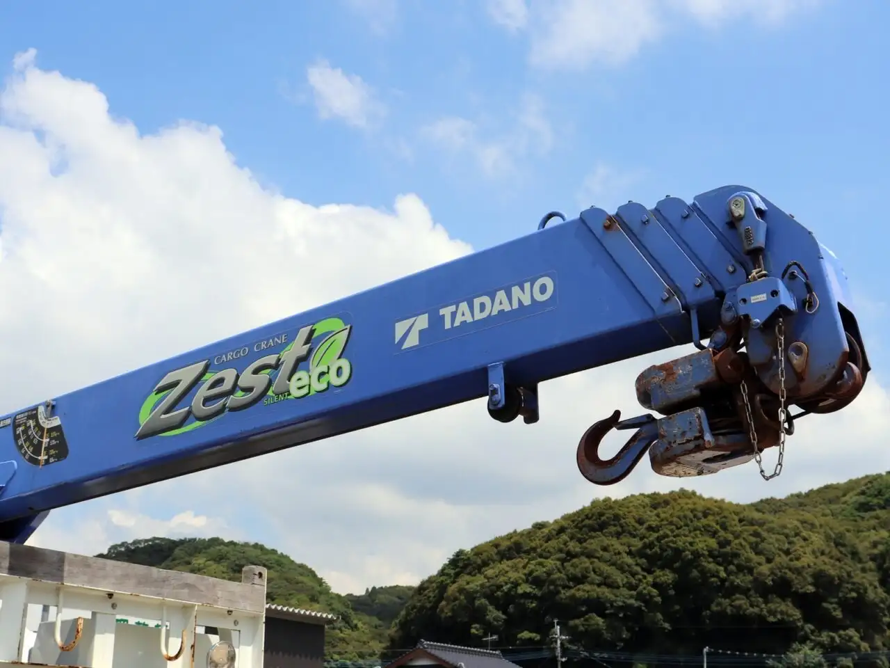 いすゞ エルフ 小型 クレーン付 床鉄板 4段の中古トラック画像8