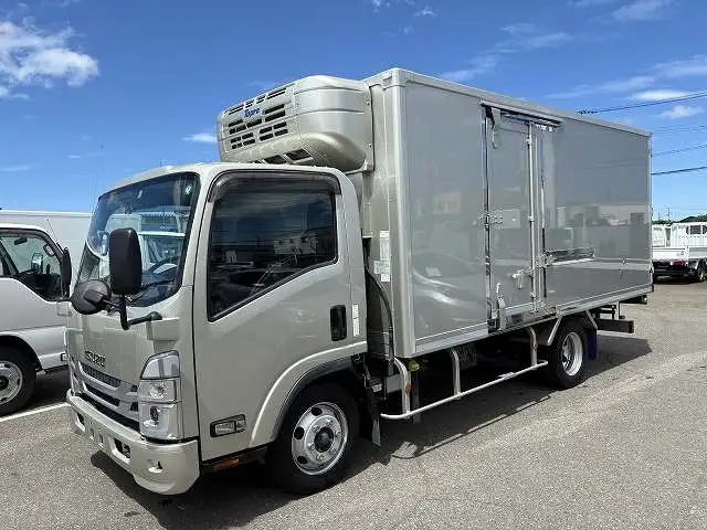 いすゞ エルフ 小型 冷凍冷蔵 低温 床アルミの中古トラック画像1