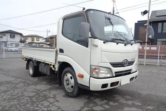 トヨタ ダイナ 小型 平ボディ 床鉄板 TKG-XZU605の中古トラック画像2