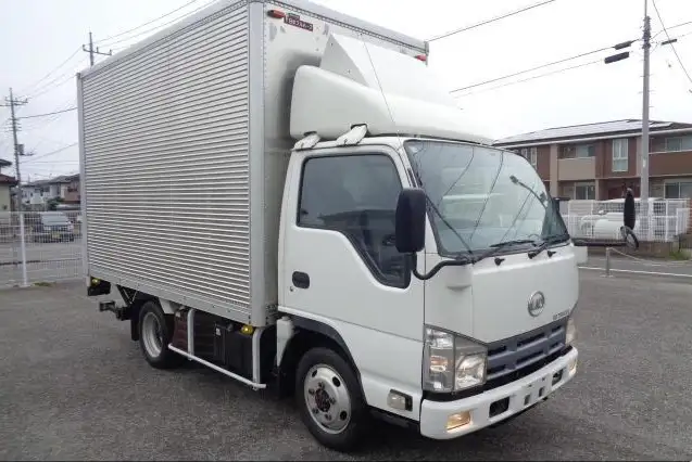 日産UD コンドル 小型 アルミバン パワーゲート TKG-BJS85ANの中古トラック画像2