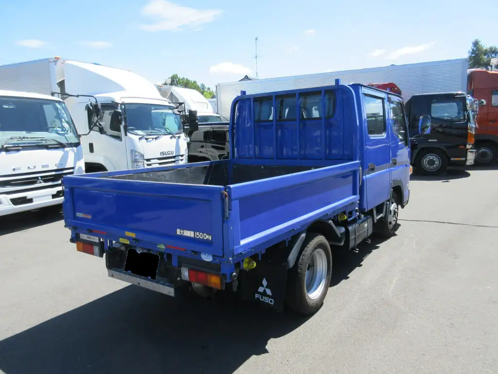 三菱 キャンター 小型 平ボディ Wキャブ TPG-FBA00の中古トラック画像3