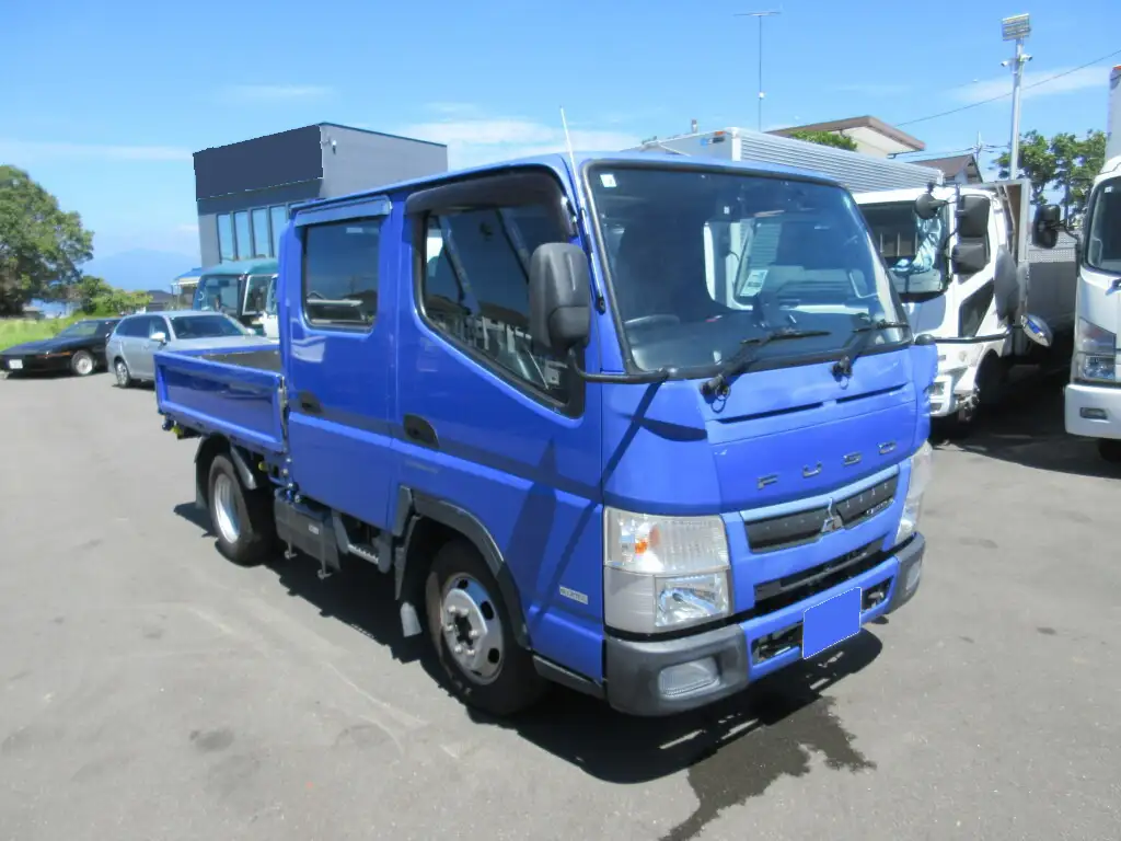 三菱 キャンター 小型 平ボディ Wキャブ TPG-FBA00の中古トラック画像2