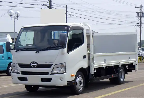 日野 デュトロ 小型 平ボディ パワーゲート TKG-XZC710Mの中古トラック画像1