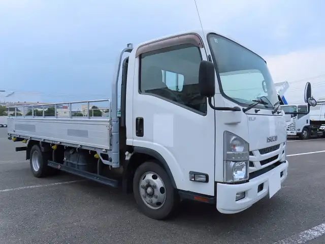 いすゞ エルフ 小型 平ボディ アルミブロック TRG-NPR85ARの中古トラック画像3