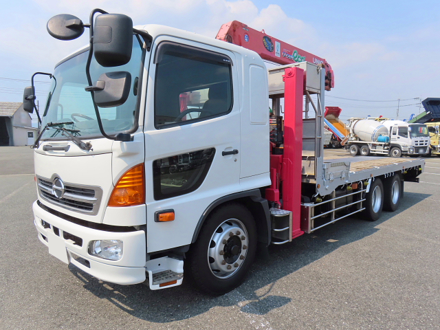 日野 レンジャー 中型/増トン 車両重機運搬 セルフローダー