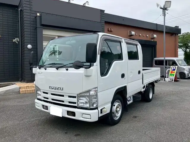 いすゞ エルフ 小型 平ボディ Wキャブ  の中古トラック【車両No.192822】