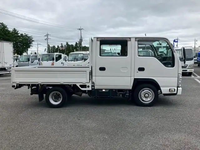 いすゞ エルフ 小型 平ボディ Wキャブ の中古トラック画像2