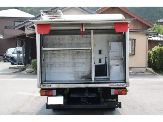 日野 デュトロ 小型 アルミバン ボトルカー サイドドアの中古トラック画像4