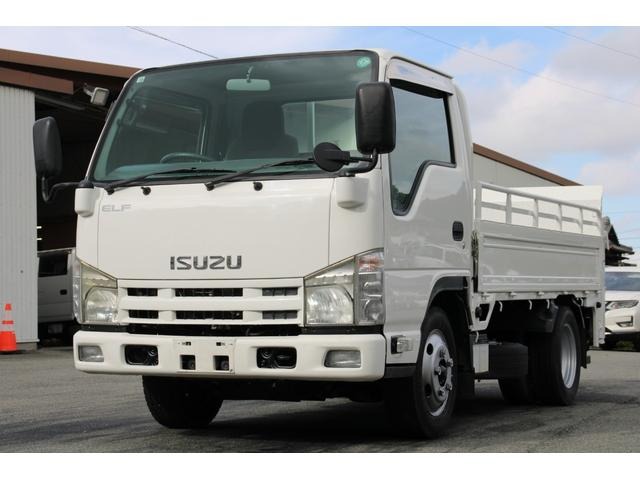 いすゞ エルフ 小型 平ボディ Wキャブ パワーゲート の中古トラック【車両No.189514】